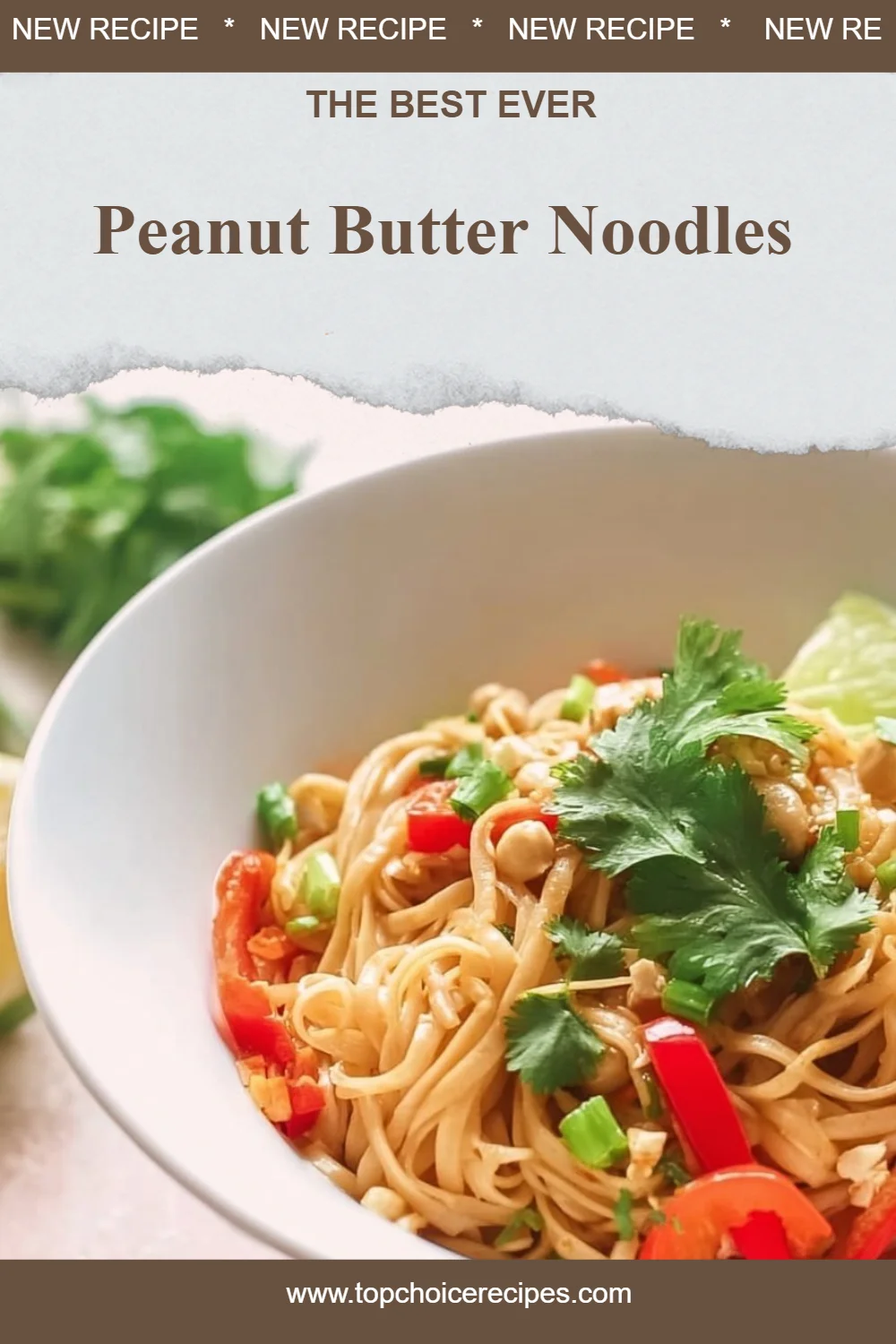 Peanut Butter Noodles