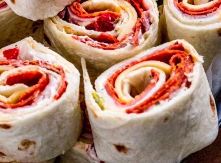 Pepperoni Pinwheels 7 Pepperoni Pinwheels