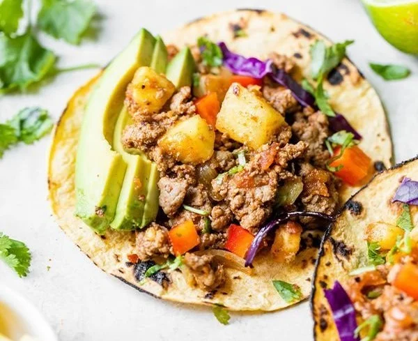 Pineapple Turkey Tacos 7 Pineapple Turkey Tacos
