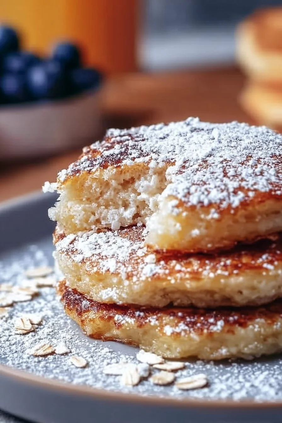 Delicious Quark Coins made with oatmeal for a healthy snack