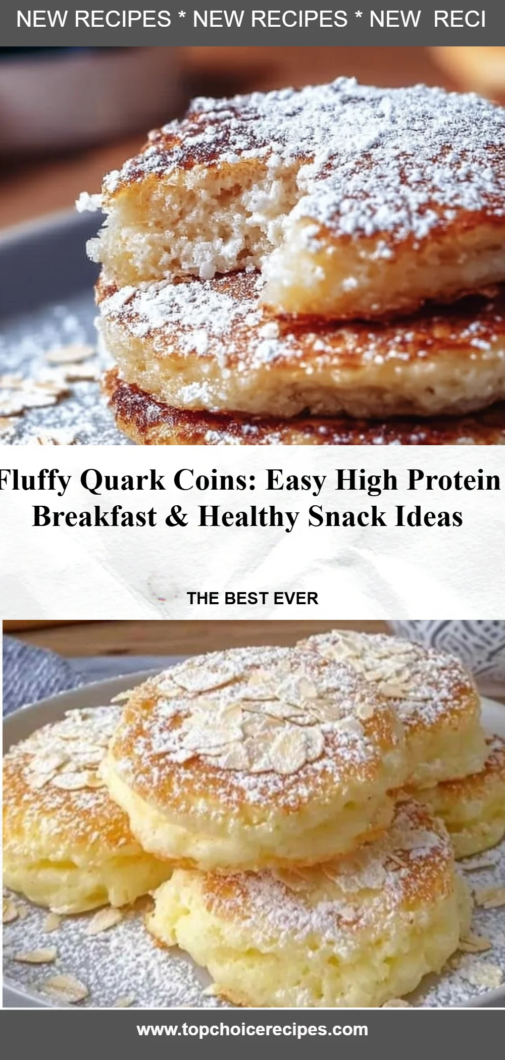 Quark Coins with Oatmeal
