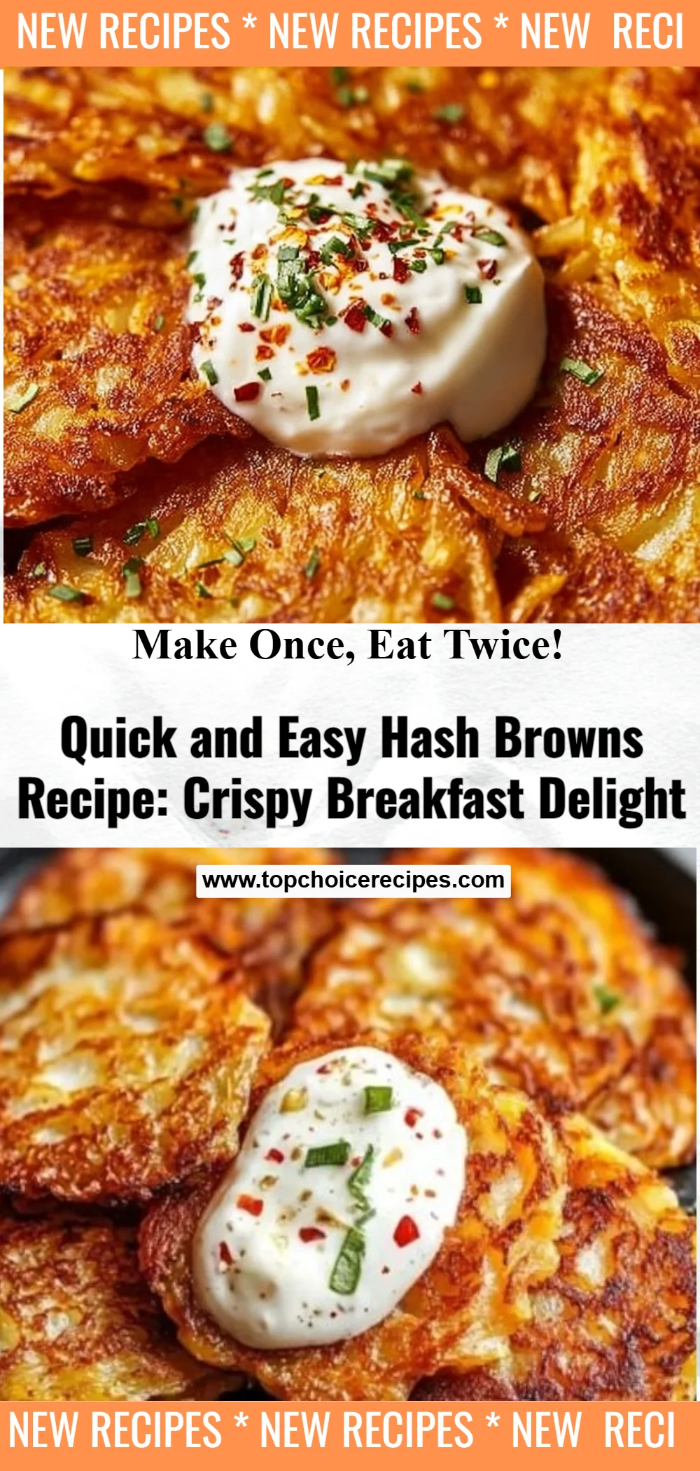 Quick and Easy Hash Browns Recipe for a Crispy Morning Treat
