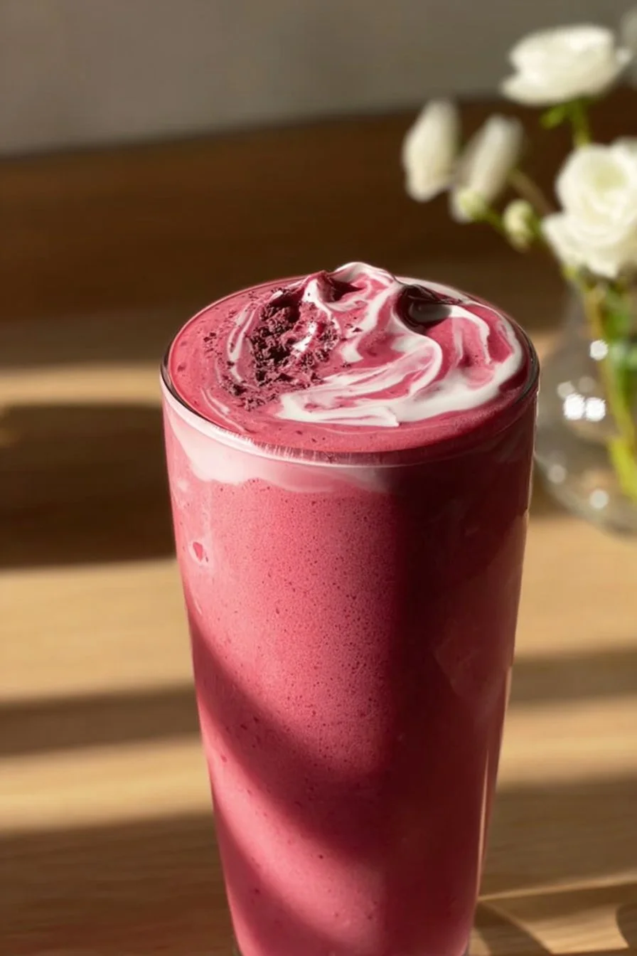 Raspberry Cream Smoothie