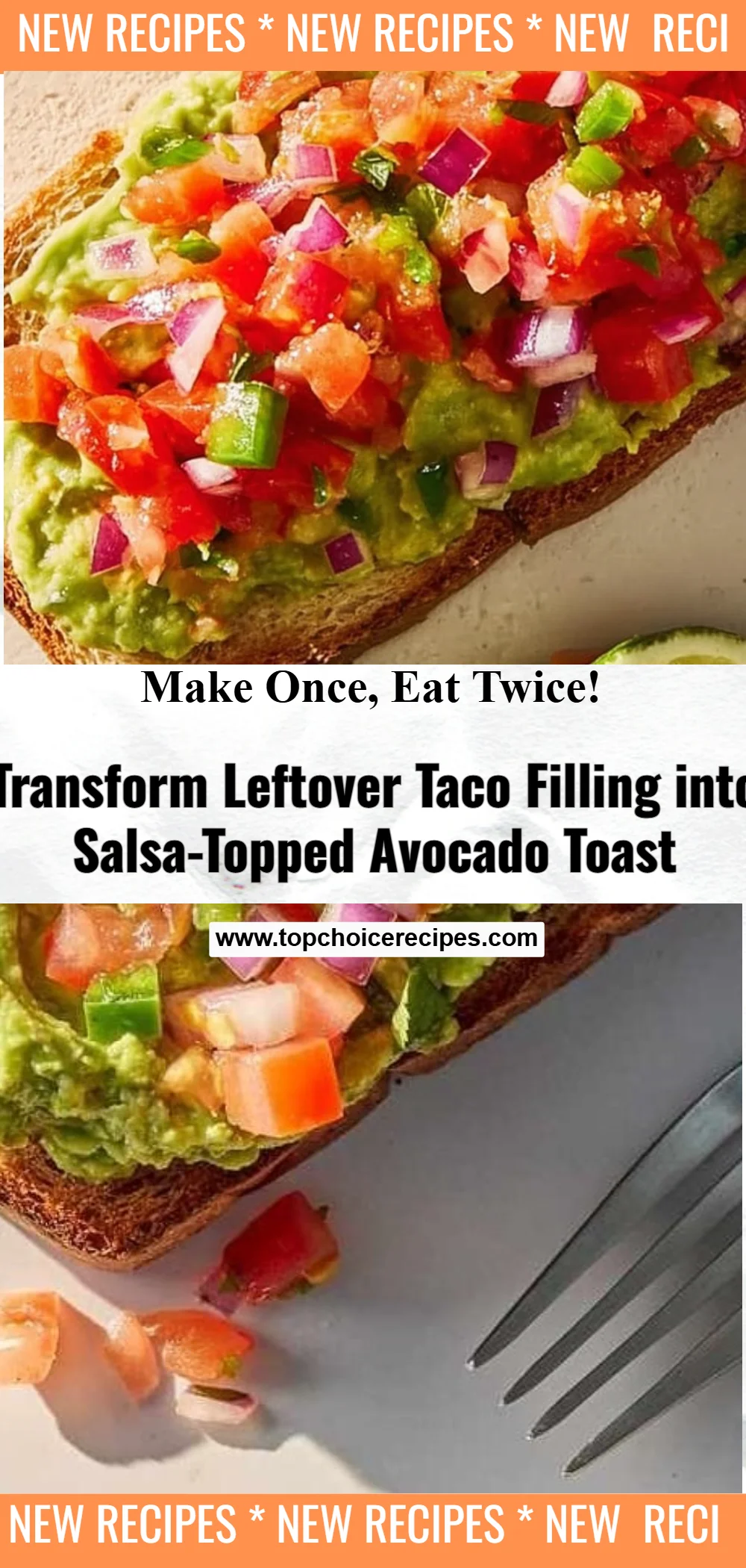 Salsa-Topped Avocado Toast 6 Salsa-Topped Avocado Toast