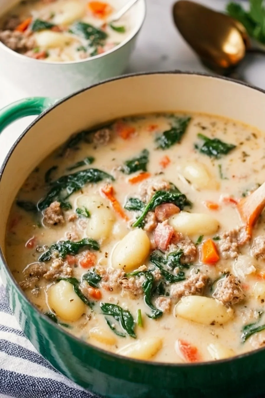 Sausage Gnocchi Soup