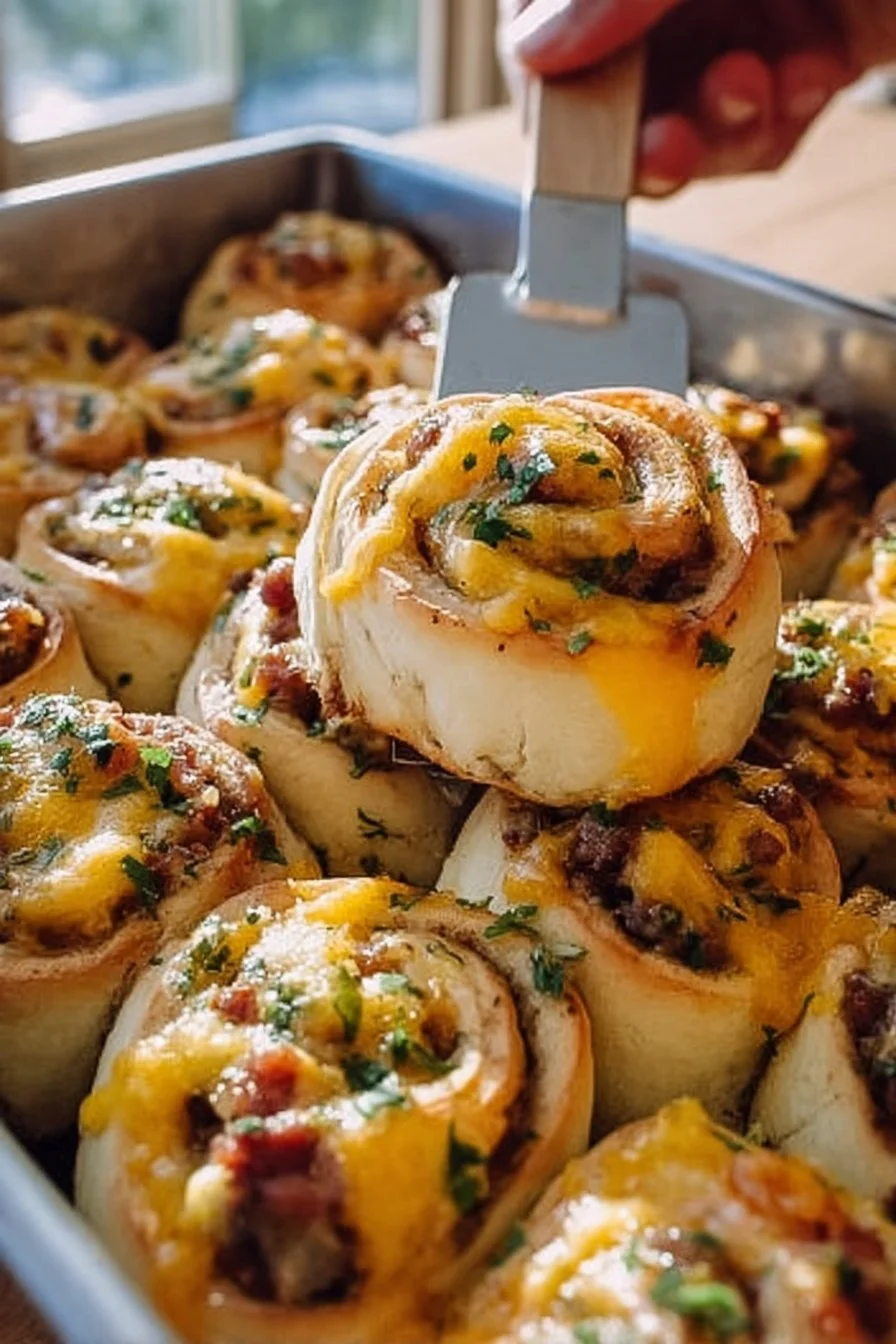 Savory Breakfast Rolls 6 Savory Breakfast Rolls
