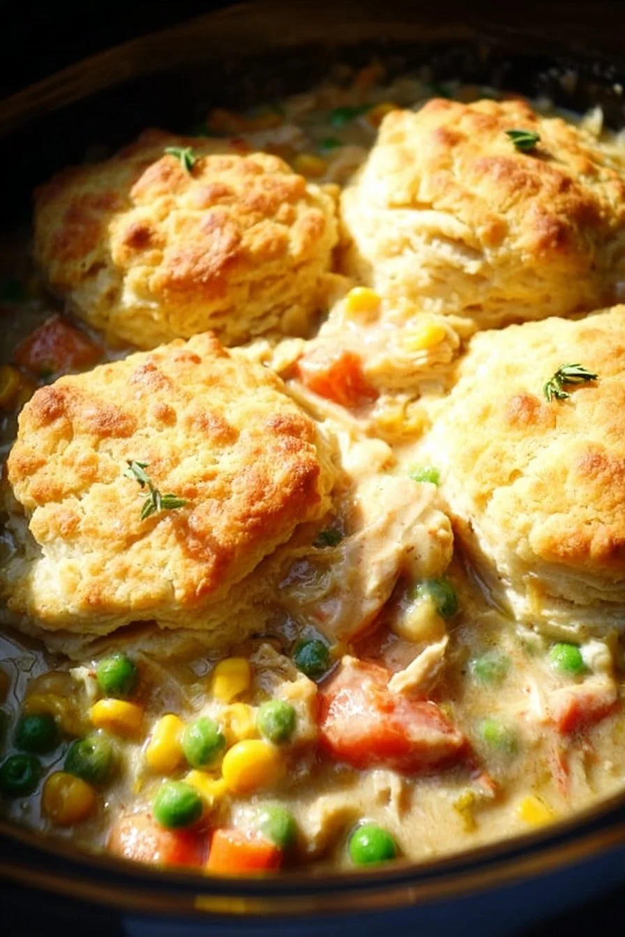 Slow Cooker Chicken Pot Pie 6 Slow Cooker Chicken Pot Pie