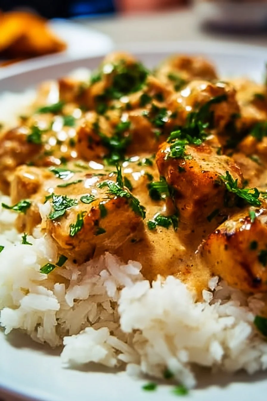 Smothered Chicken and Rice 6 Smothered Chicken and Rice