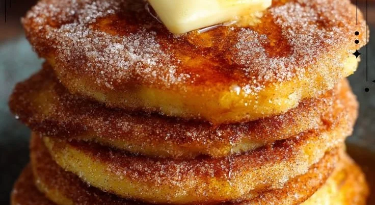 Spanish Churro-Inspired Pancakes 8 Spanish Churro-Inspired Pancakes