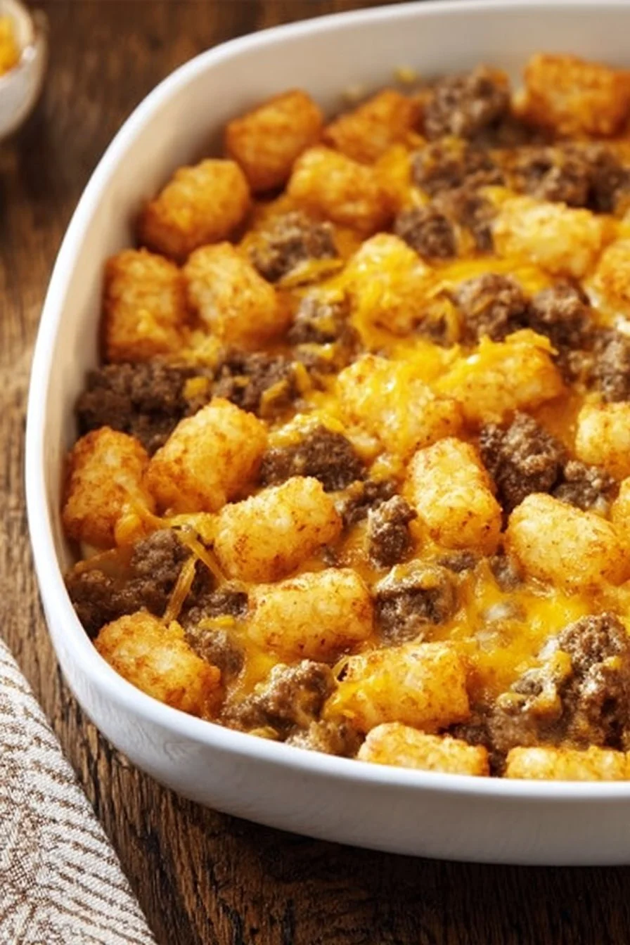 Tater Tot Sausage Breakfast Casserole 6 Tater Tot Sausage Breakfast Casserole