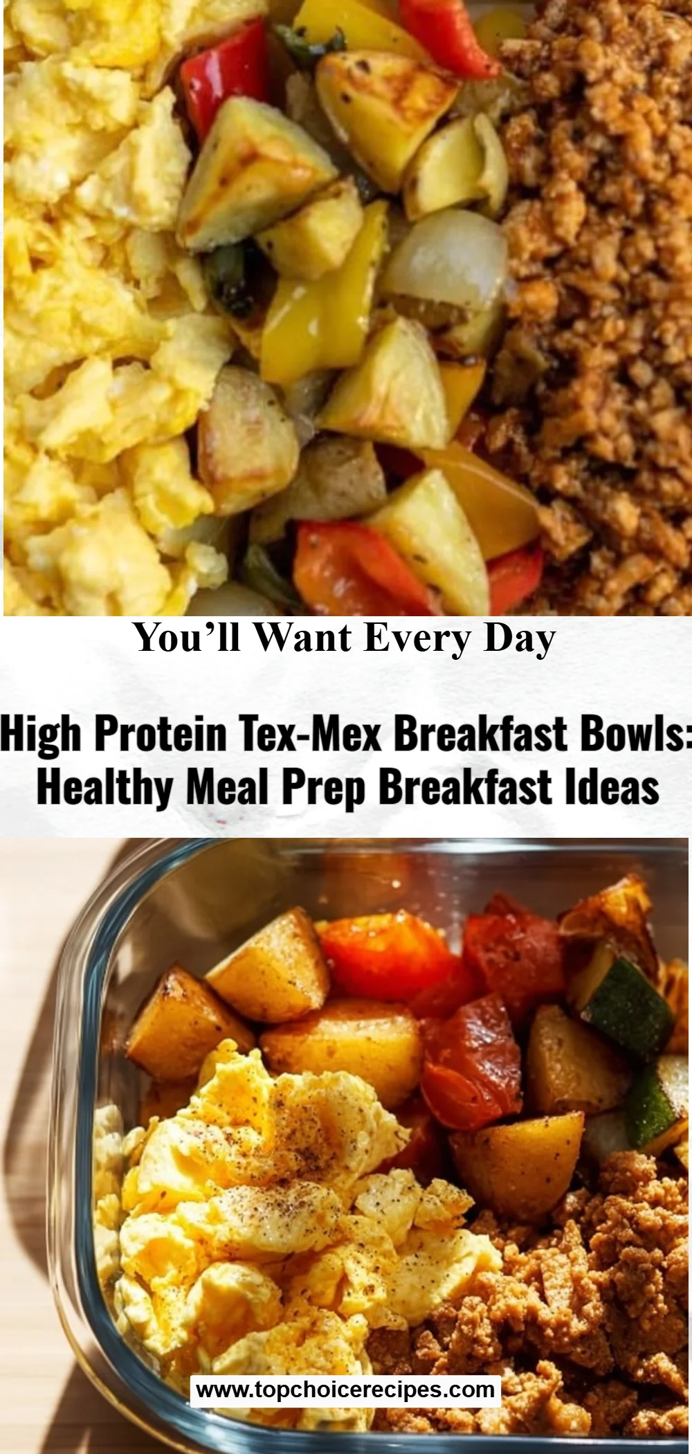 Tex-Mex Breakfast Bowls 6 Tex-Mex Breakfast Bowls