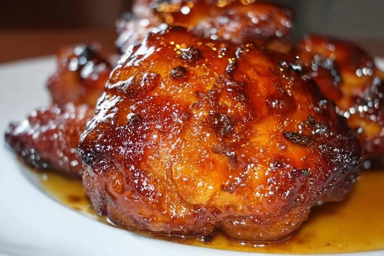 Amazing 1-Pan Brown Sugar Garlic Chicken Thighs