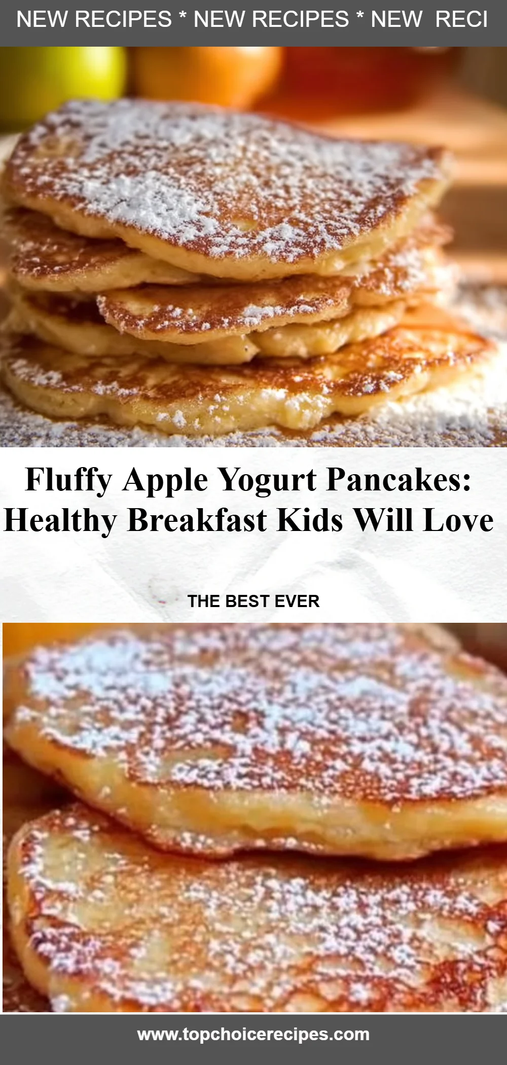Apple Yogurt Pancakes 6 Apple Yogurt Pancakes