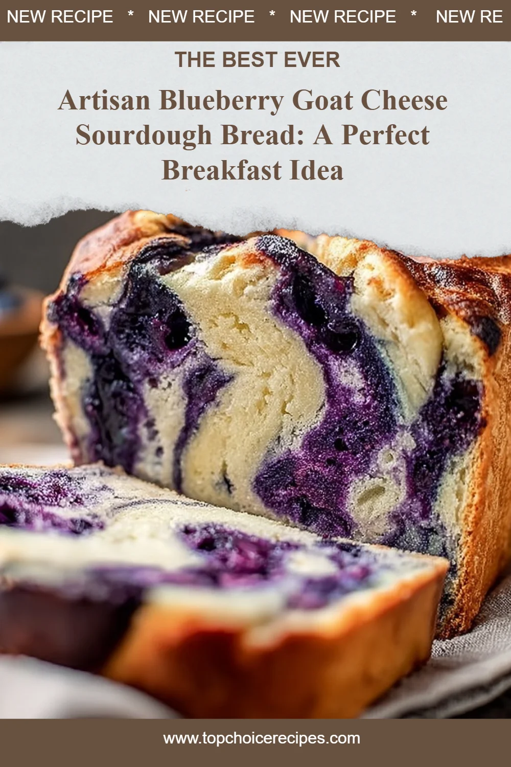 Artisan Blueberry Goat Cheese Sourdough Bread 6 Artisan Blueberry Goat Cheese Sourdough Bread