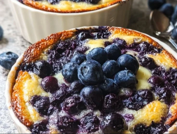 Baked Blueberry Cottage Cheese Bowls 5 Baked Blueberry Cottage Cheese Bowls