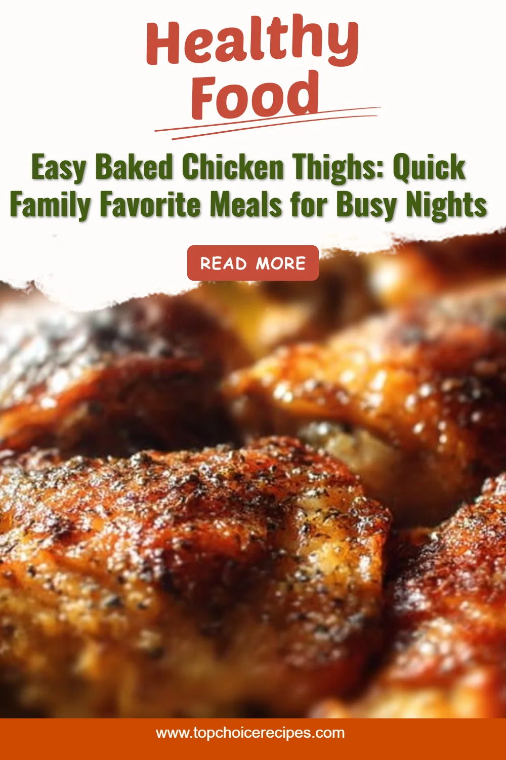 Baked Chicken Thighs 5 Baked Chicken Thighs