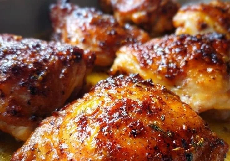 Baked Chicken Thighs 8 Baked Chicken Thighs
