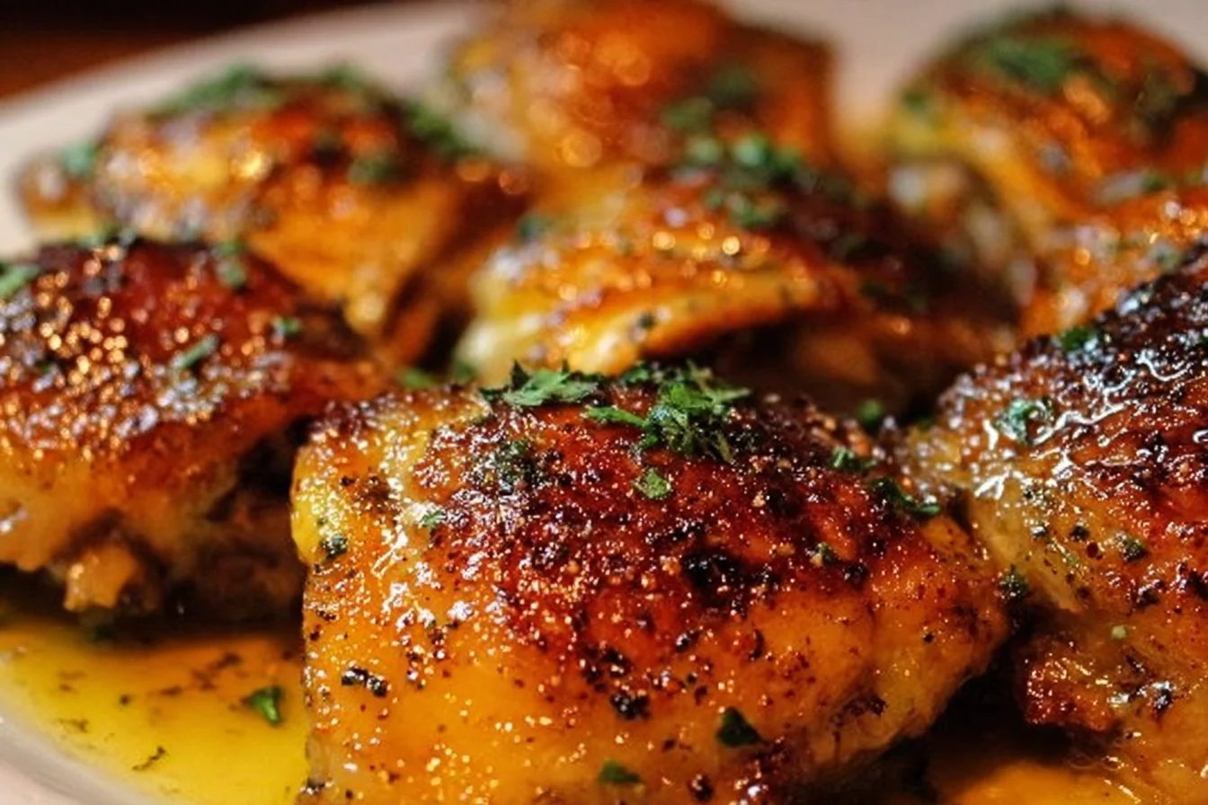 Baked Chicken Thighs