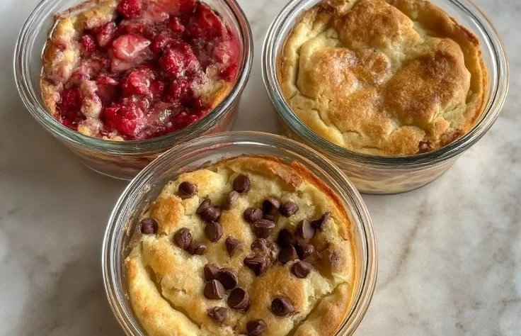 Baked Protein Pancake Bowls 6 Baked Protein Pancake Bowls