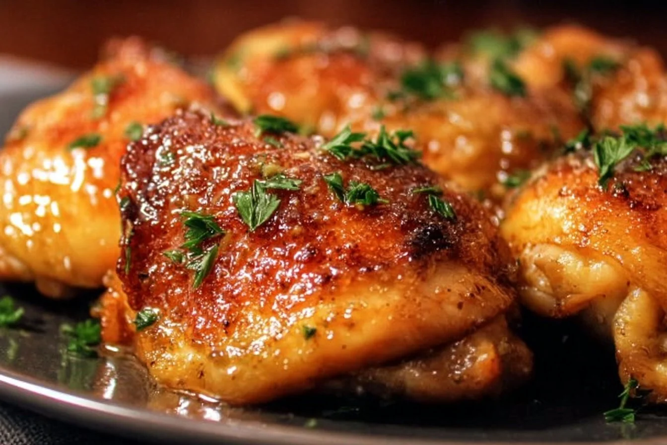 Baked Ranch Chicken Thighs