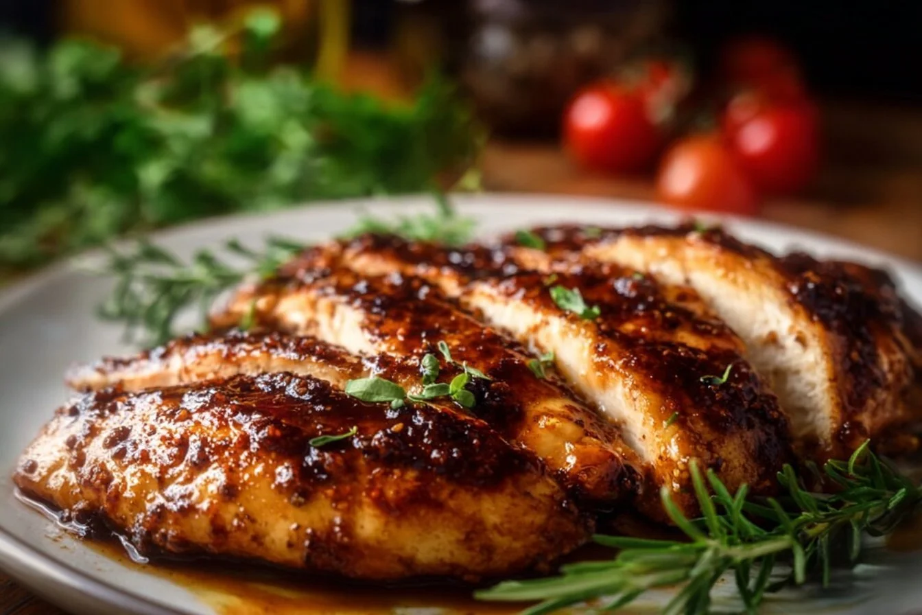 Balsamic Baked Chicken Breast