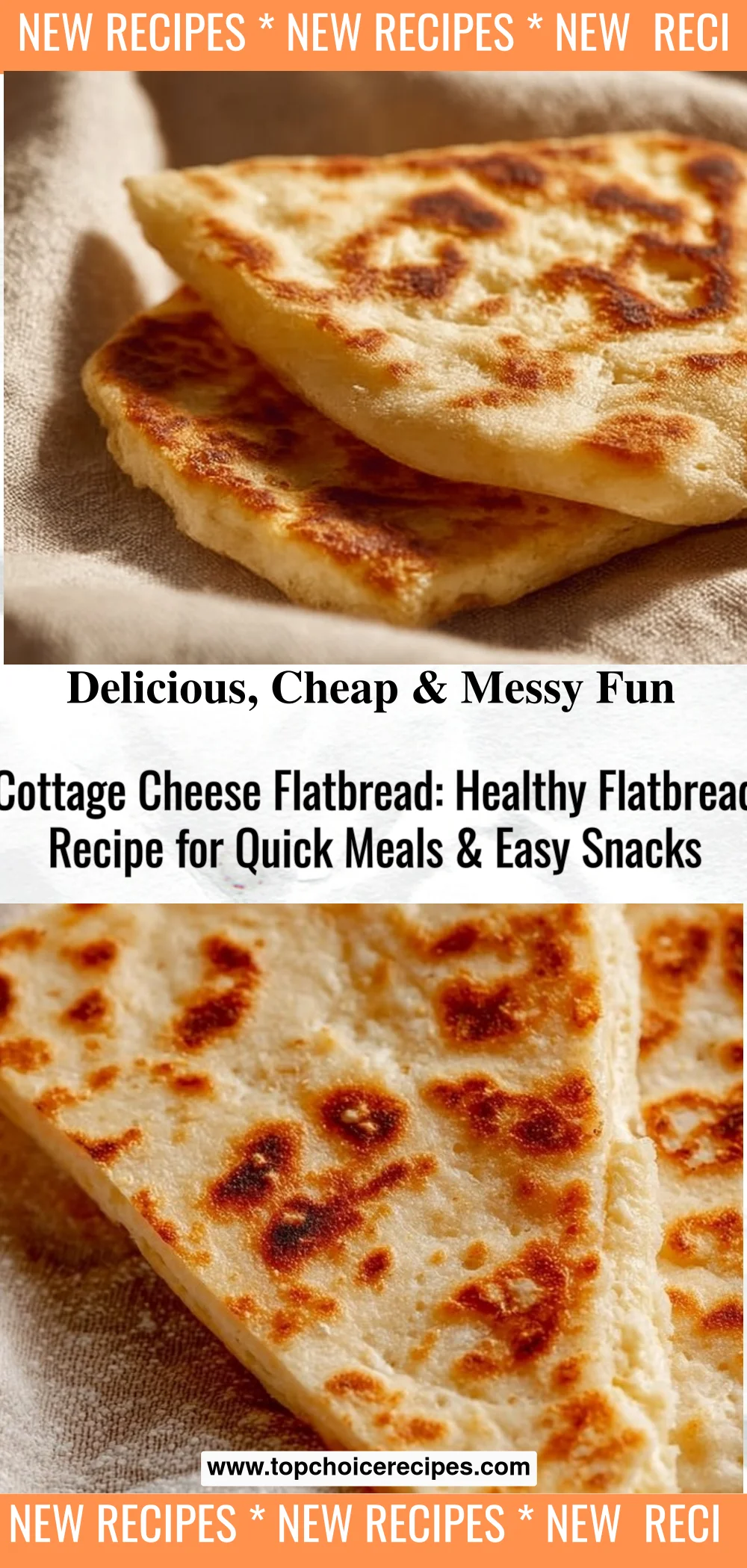 Cottage Cheese Flatbread 8 Cottage Cheese Flatbread