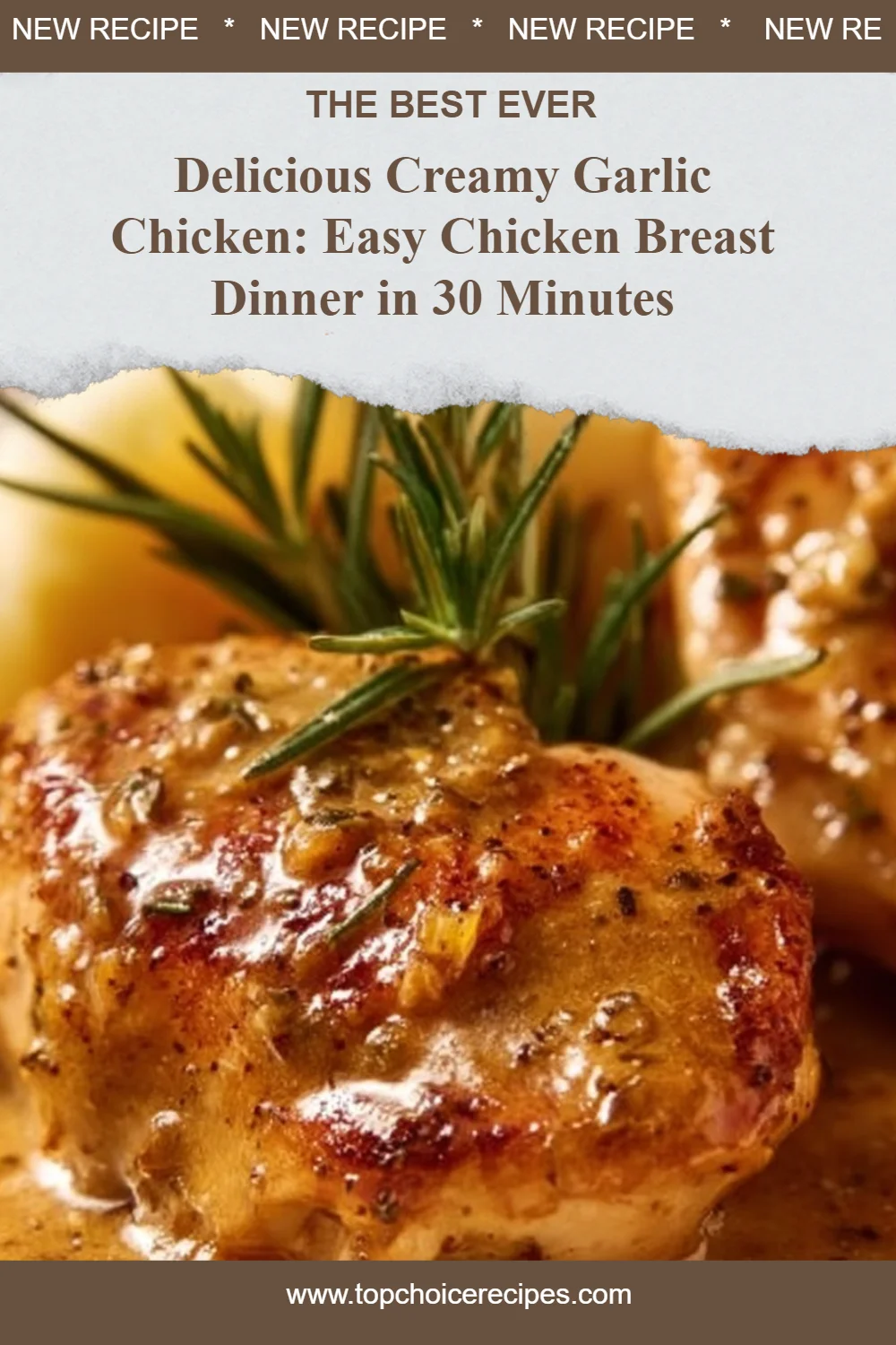 Creamy Garlic Chicken