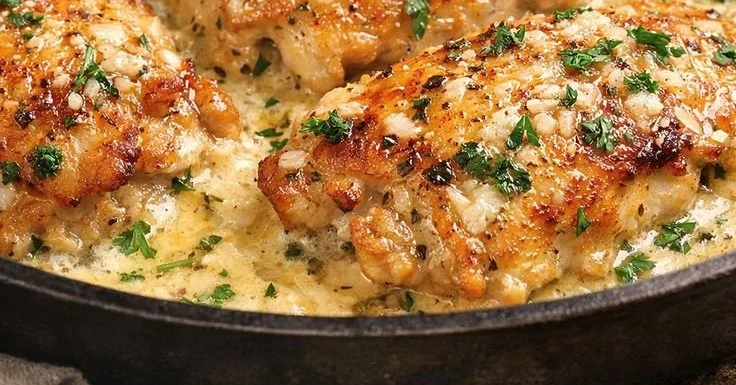Creamy Garlic Chicken Thighs 5 Creamy Garlic Chicken Thighs