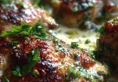 Creamy Oven Baked Chicken Thighs 7 Creamy Oven Baked Chicken Thighs