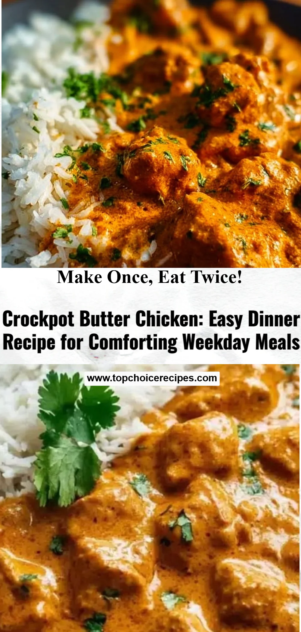 Crockpot Butter Chicken 6 Crockpot Butter Chicken