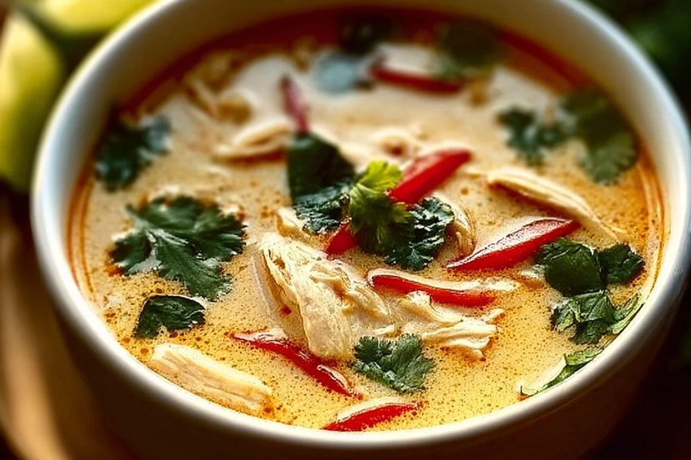 Crockpot Thai Coconut Chicken Soup 6 Crockpot Thai Coconut Chicken Soup