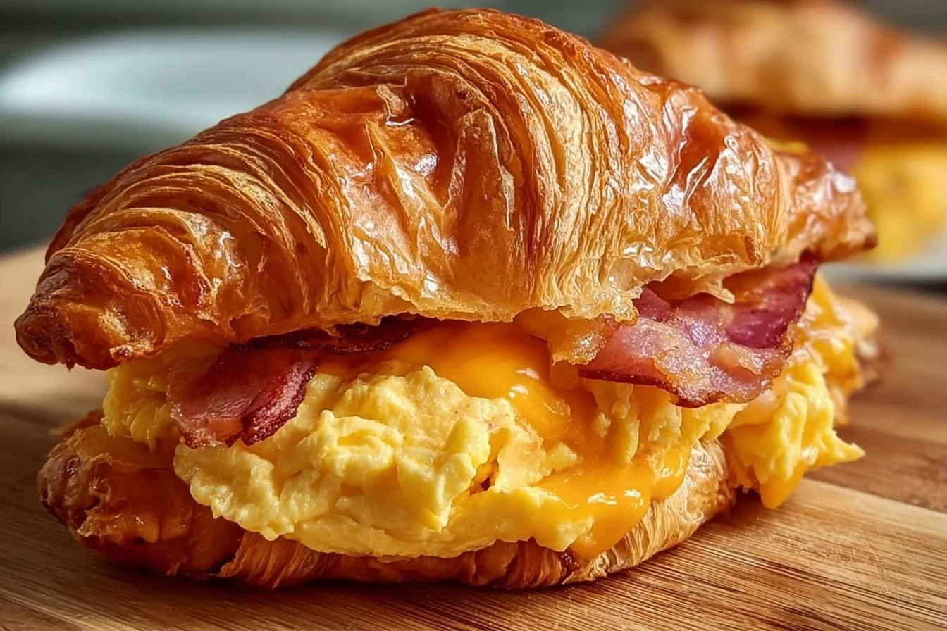 Croissant Breakfast Sandwiches 6 Croissant Breakfast Sandwiches