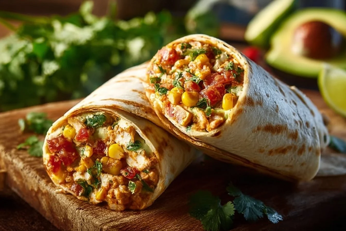 Delicious High-Protein Breakfast Burrito for Energizing Mornings