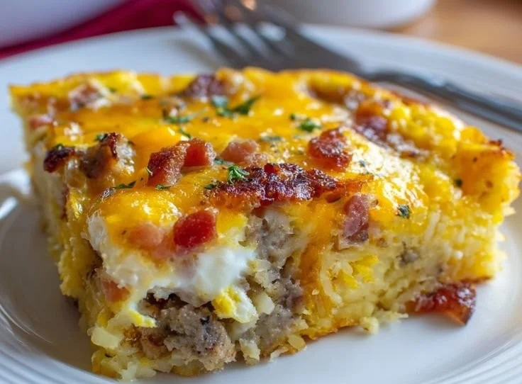 Easy Breakfast Casserole with Hashbrowns 8 Easy Breakfast Casserole with Hashbrowns