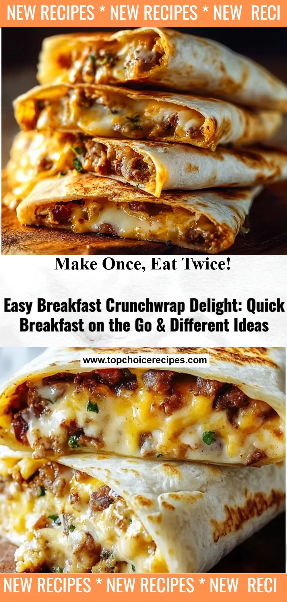 Easy Breakfast Crunchwrap Delight 5 Easy Breakfast Crunchwrap Delight