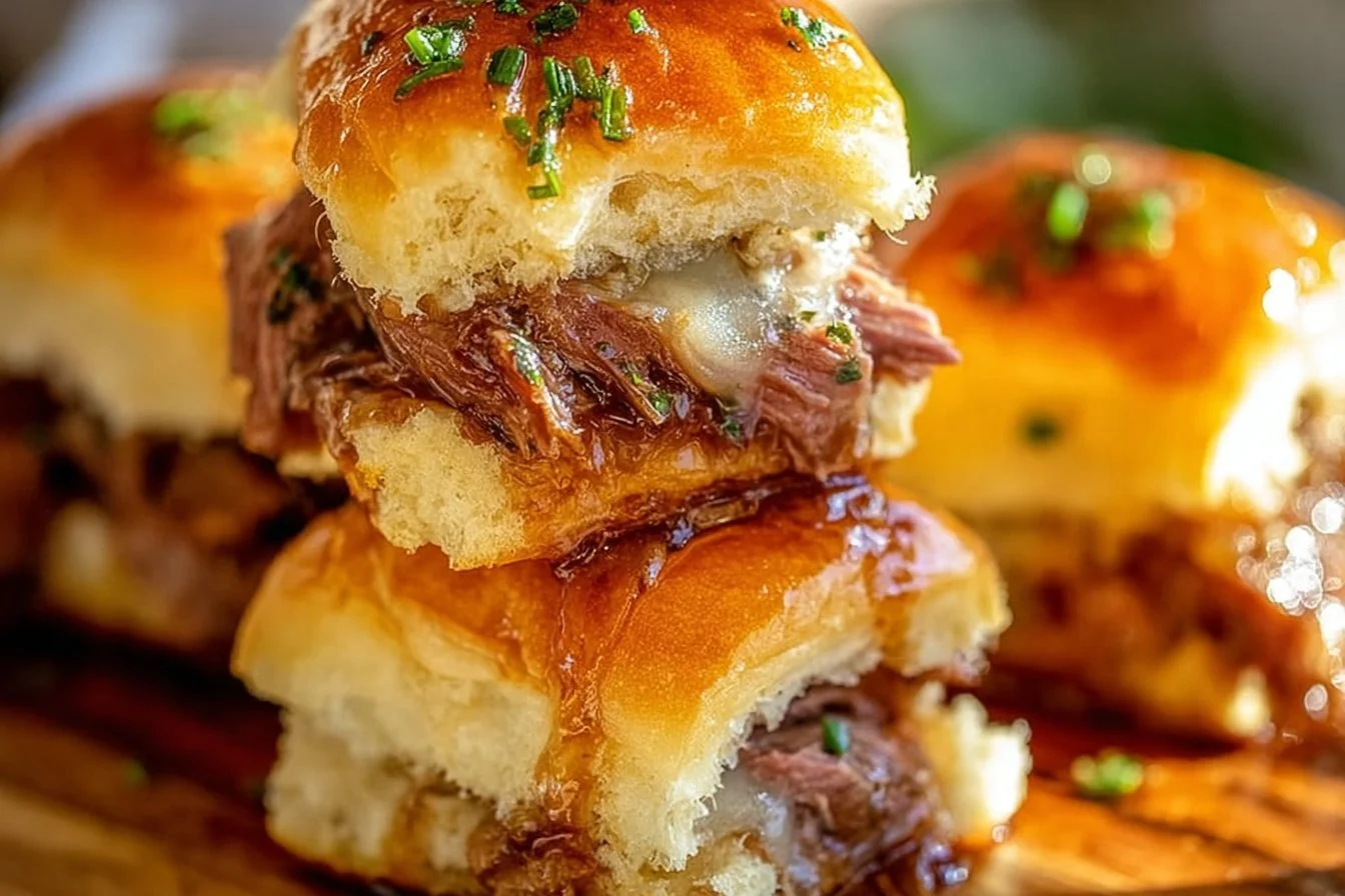 Easy French Dip Sliders