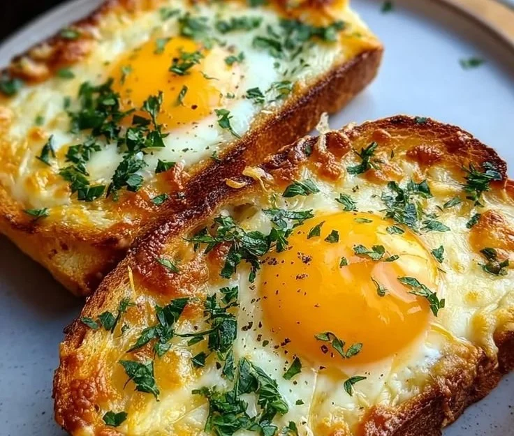 Egg and Cheese Toasts 5 Egg and Cheese Toasts