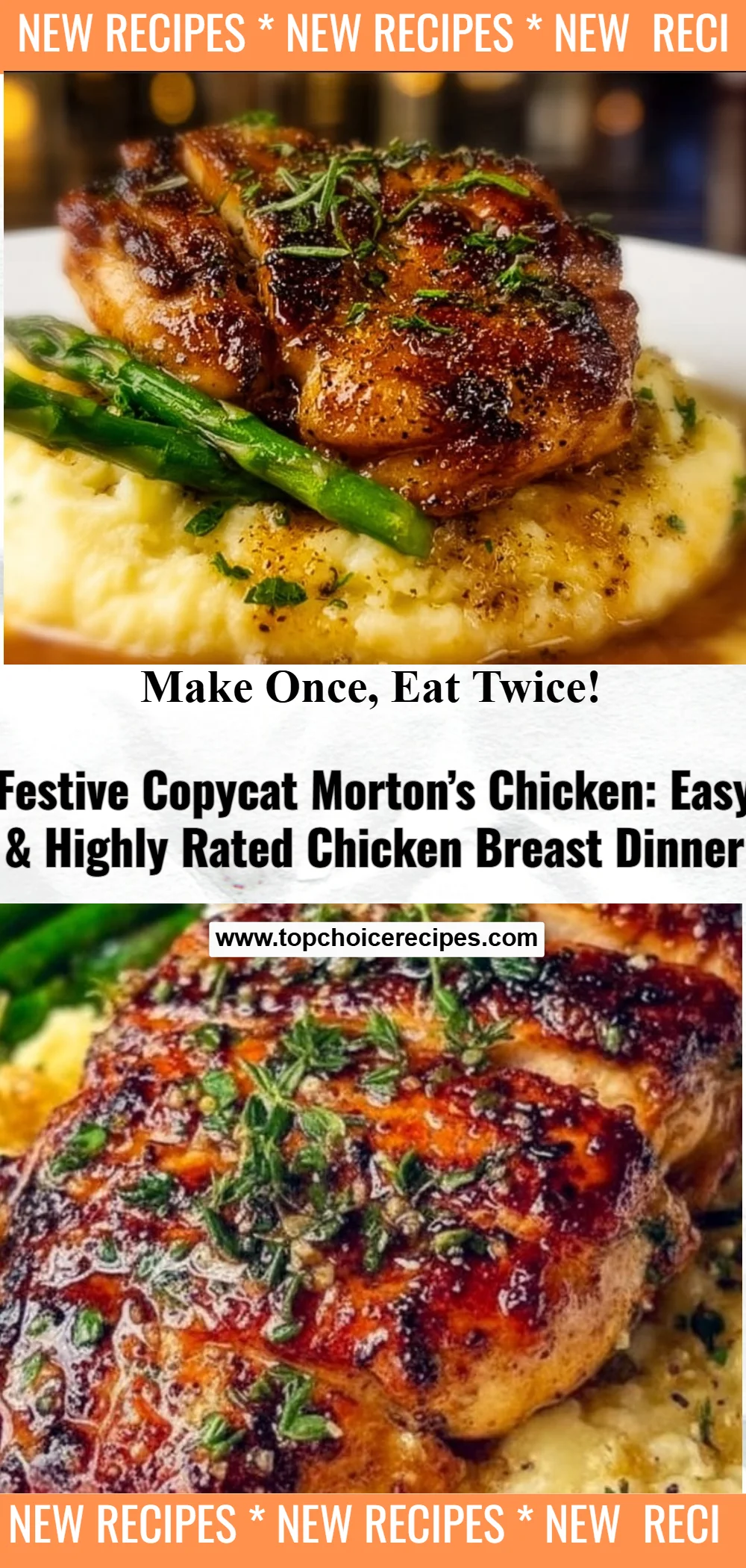 Festive Copycat: Morton’s Chicken 6 Festive Copycat: Morton’s Chicken