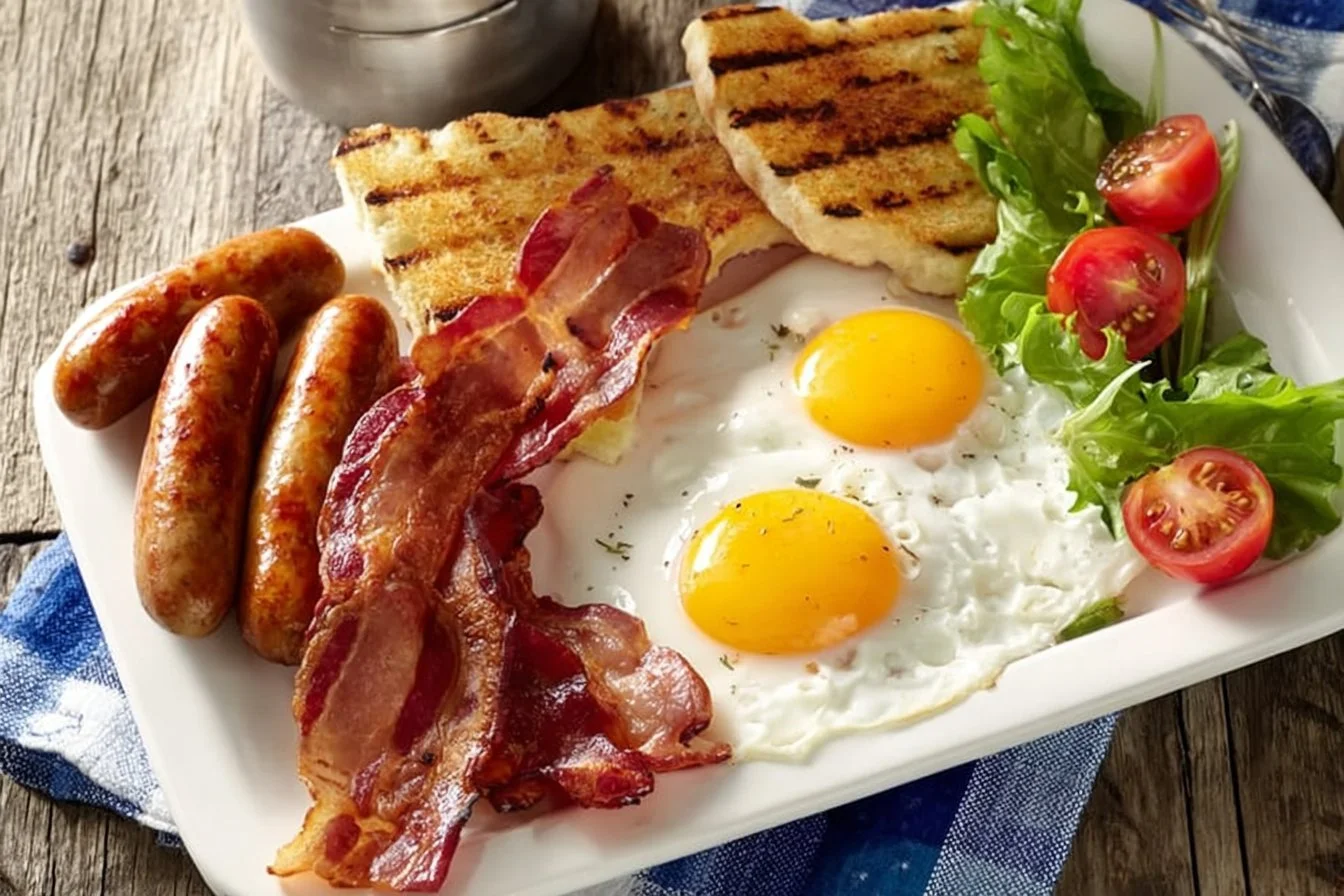 Flat Belly Waffles 4 Delicious Flat Belly Waffles served on a plate, emphasizing a healthy lifestyle.