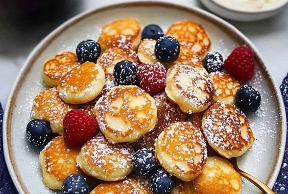 Fluffy Mini Pancakes 5 Fluffy Mini Pancakes