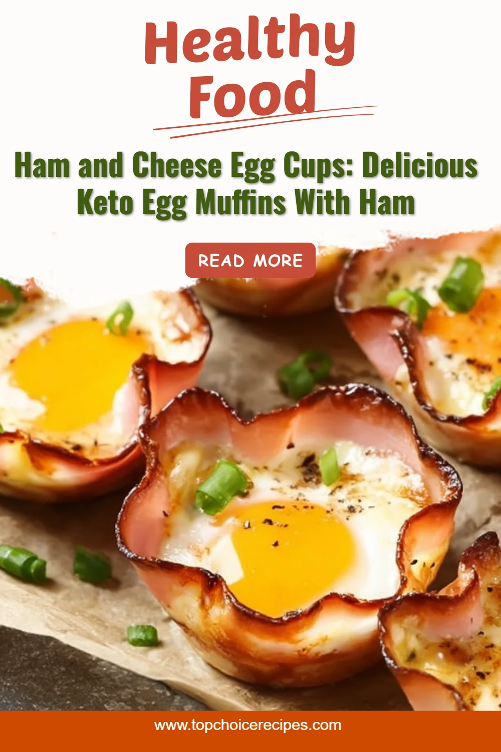 Ham and Cheese Egg Cups 6 Ham and Cheese Egg Cups