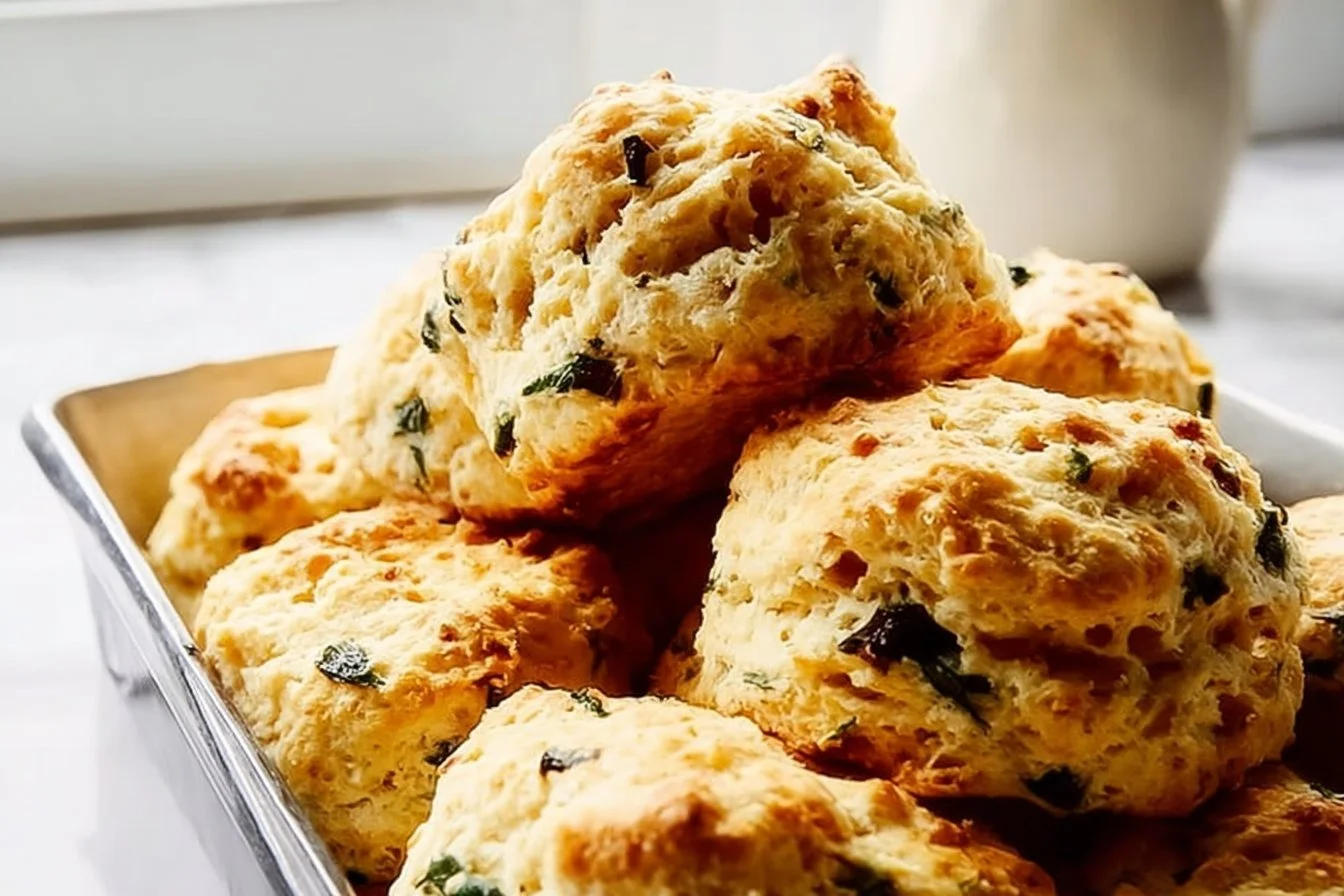 High protein egg biscuits on a plate, ideal for a healthy diet and snacking.