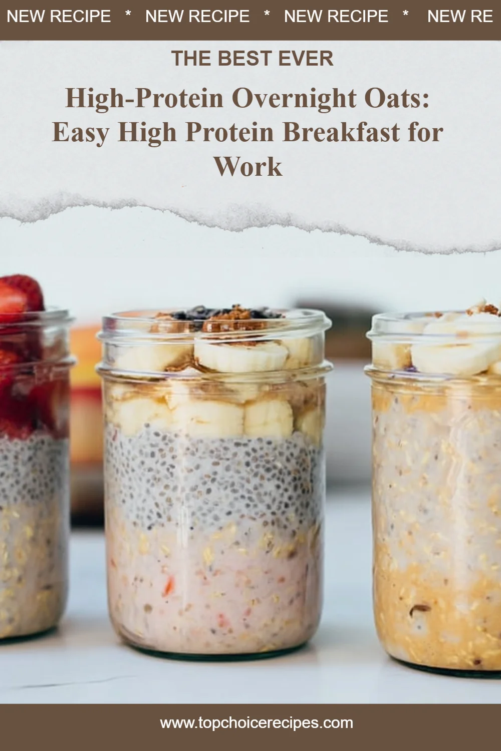 High-Protein Overnight Oats