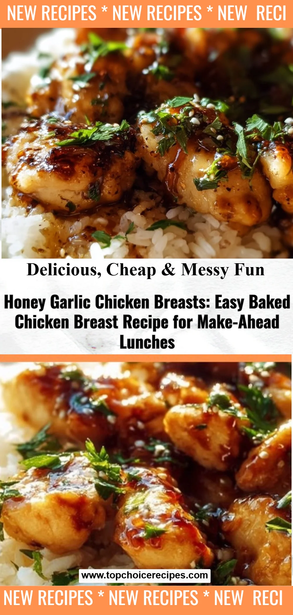 Honey Garlic Chicken Breasts