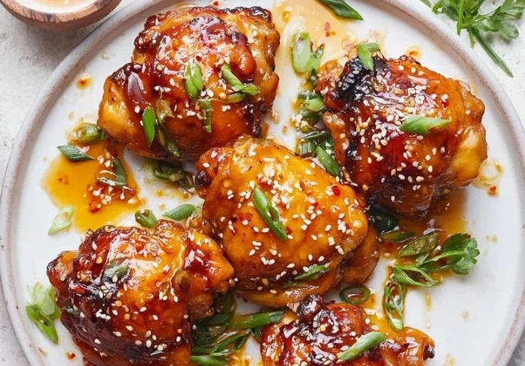 Honey Garlic Chicken Thighs 5 Honey Garlic Chicken Thighs