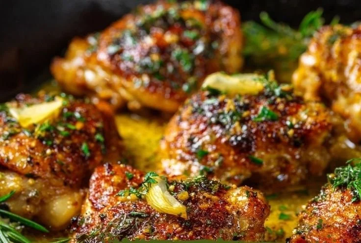 Honey Garlic Chicken Thighs 8 Honey Garlic Chicken Thighs
