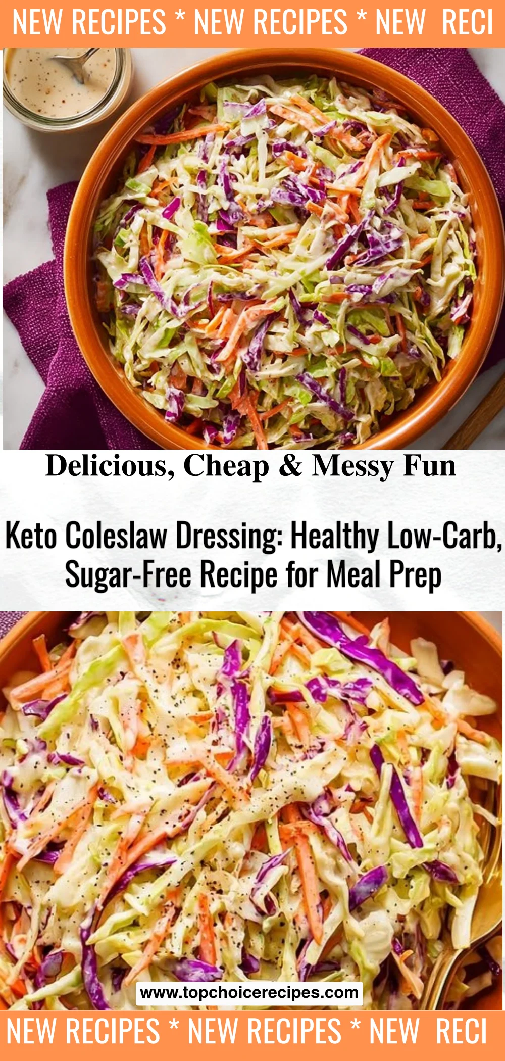 Keto Coleslaw Dressing 6 Keto Coleslaw Dressing