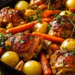 One-Pan Roasted Chicken Thighs with Carrots and Potatoes 7 one pan roasted chicken thighs with carrots and po 2026 02 19 012420 1024x683 1 Top choice recipes