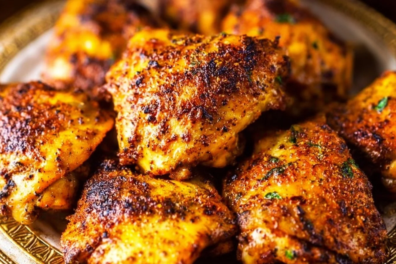 Oven Baked Chicken Thighs