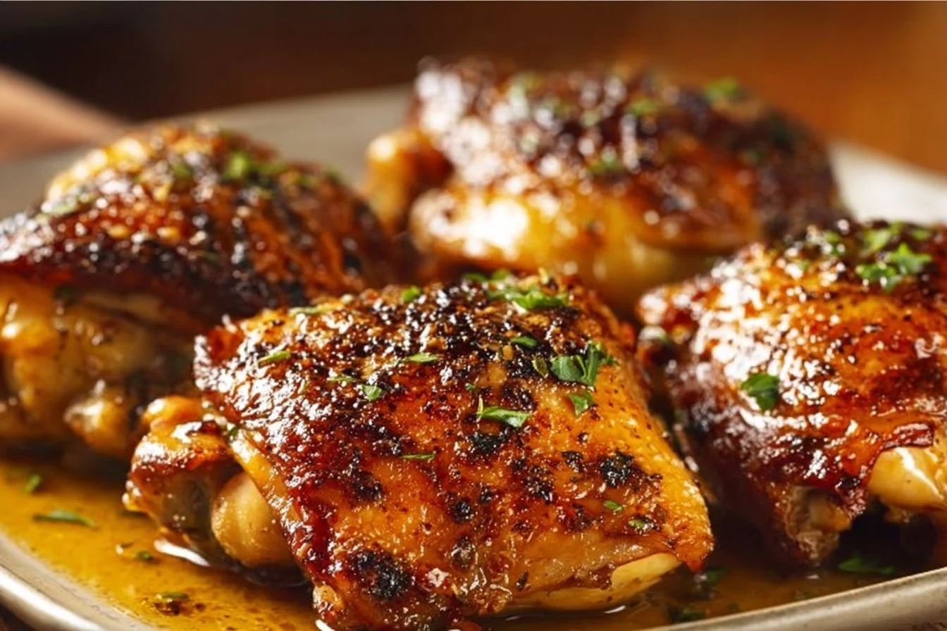 Oven-Roasted Chicken Thighs
